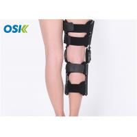 China Hinged Knee Support Brace Waterproof With Adjustable Strap For Men / Women factory