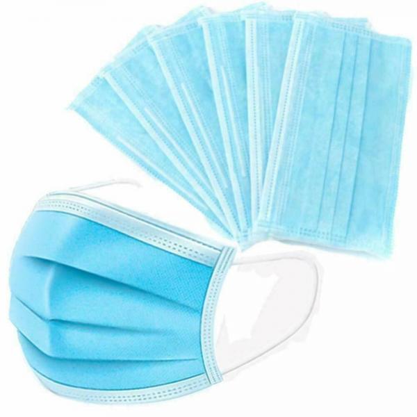 Quality Comfortable Earloop Procedure Masks , Adult Disposable Mouth Mask for sale