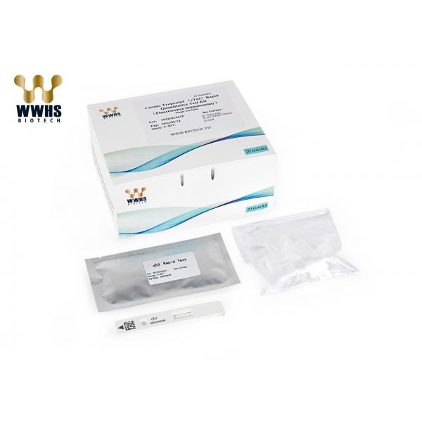 Quality Troponin I POCT FIA And Colloidal Gold Rapid Diagnostic Test Kits for sale
