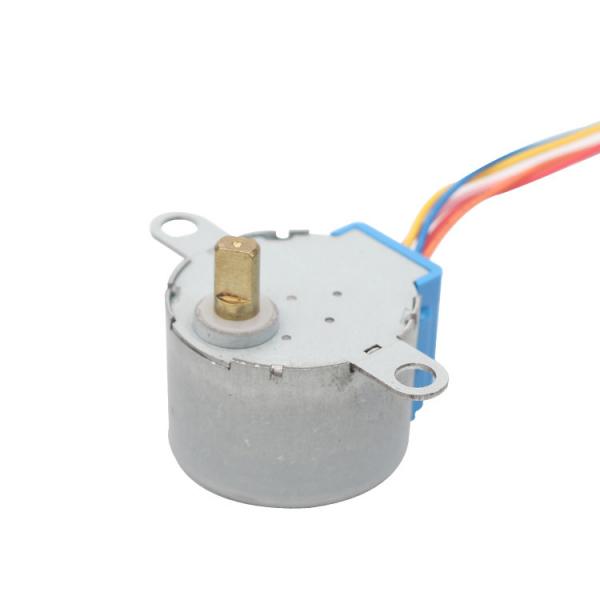 Quality 12V Four Wire Stepper Motor , PM 1/64 Small Reduction Stepper Motor for sale