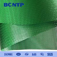 China Heavy Duty PVC Mesh Fabric PVC Coated Polyester Mesh Vinyl Fabric high strength  fire resistance factory