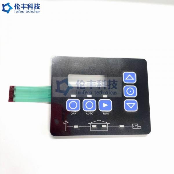 Quality Tactile LED Membrane Keypad PC PVC LED 3M468 Waterproof Flexible Membrane Switches for sale