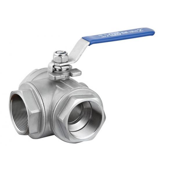 Quality Female Way Ball Valve 304 And 316 And 316L Stainless Steel DIN / ANSI Standard for sale
