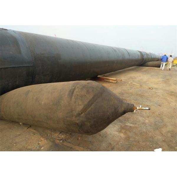 Quality Big Carrying Capacity Marine Rubber Airbag , Boat Recovery Airbags Small Size While Deflated for sale