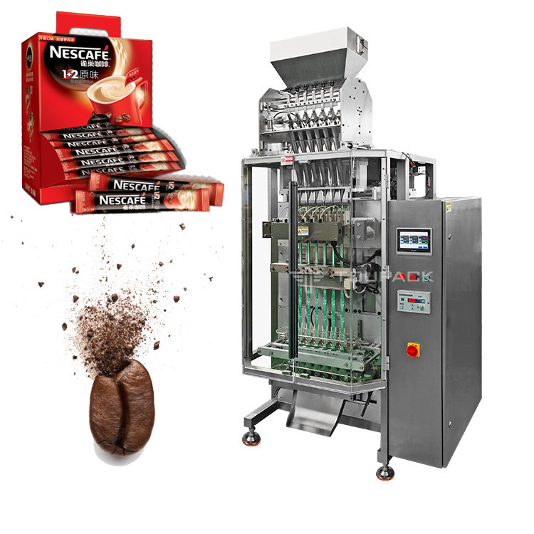Quality Multi Lane Coffee Powder Packing Machine Sachet Ketchup Stick Liquid Packing for sale