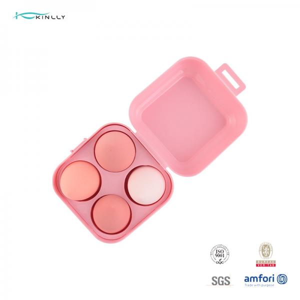 Quality Luxury Microfiber Marshmallow Makeup Sponge Red Pink Colors Super Soft Latex Free for sale