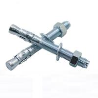 China Size M6-M24 Zinc Plated Carbon Steel Sleeve Expansion Anchor Bolt for Concrete factory