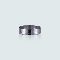 China Hot Stamping Aluminum Cosmetic Parts Mini Size Airless Bottle Outside Base factory