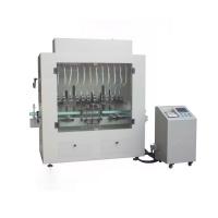 China Automatic Plastic Bottle 304/316 Stainless Steel Corrosive Liquid Bleach Filling Machine factory
