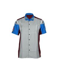 China Customized Color Cotton Man's Polo Shirts for Motorcycle Pit Crew Racing factory