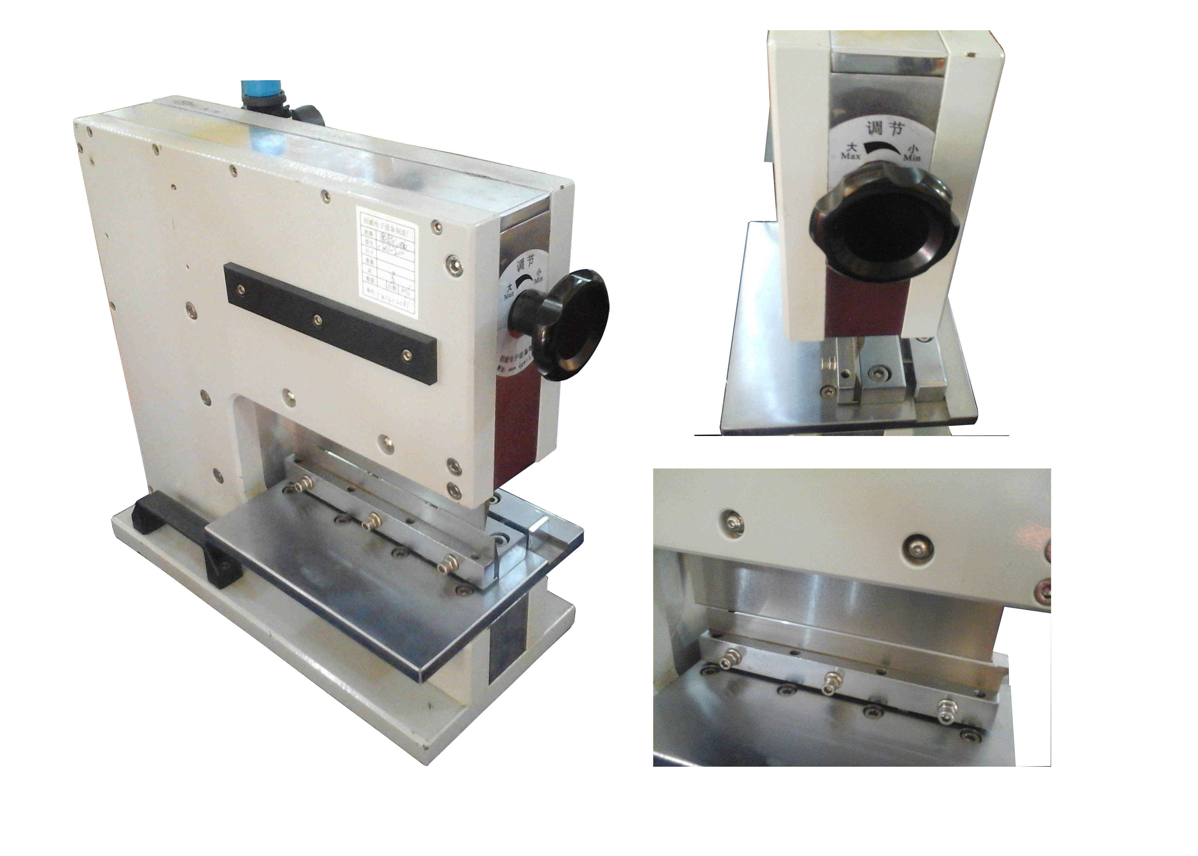 China PCB V-Cutting Machine Short Alum Board 200mm Separate Length factory