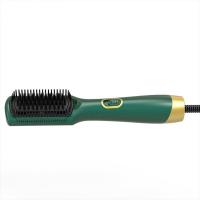 China OEM ODM Ceramic Hair Straightener Brush Portable Ionic Hair Straightener Brush factory