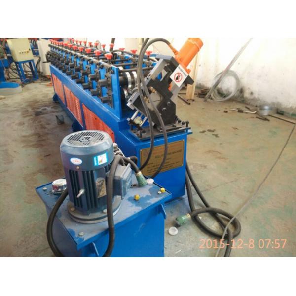 Quality 0.4-0.8mm Thickness Profile Roof Batten Roll Forming Machine 13 Stations for sale