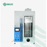 China IEC 60332 Single Insulated Cable Vertical Flammability Chamber factory