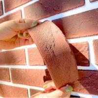 China Lightweight MCM Material Flexible Ceramic Tiles Brick For Exterior Interior Wall Flooring factory