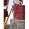 China 50m Twin Cage 3×1.5×2.2 Construction Hoist Elevator Sc200 200 factory
