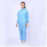 China Easy Cleaning Disposable Coverall Suit Soft For Dust Free Clean Room factory