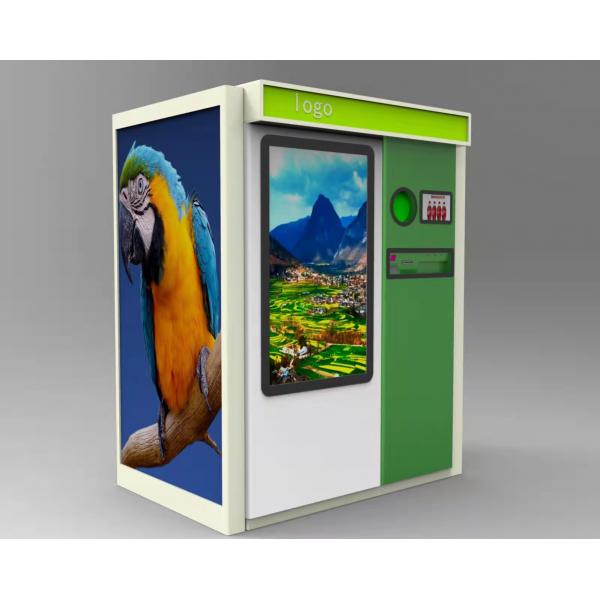 Quality Tinplate Cans Reverse Vending Waste And Garbage Recycling Vending Machine 230V for sale