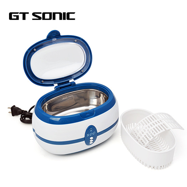 Quality Glasses Dentures Jewelry Ultrasonic Glasses Cleaner 600ml 40kHz 35W With Proof for sale