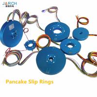 China 286mm Length Alternator PCB Pancake Slip Ring Aluminium Alloy Flat Slip Rings factory