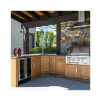 China PVC Stainless Steel Outdoor Kitchen Cabinets Modern Design factory