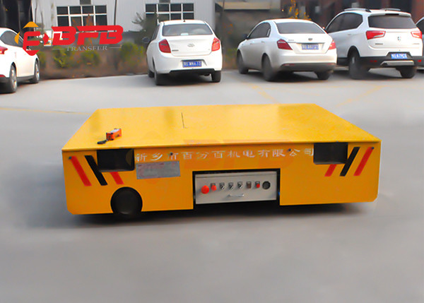 Quality Magnetic Navigation AGV Automatic Guided Vehicle Trackless Transfer Cart 10 Ton for sale