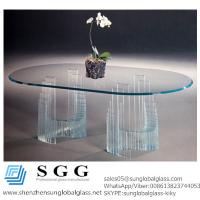 China Excellence quality sensations bonded glass table factory