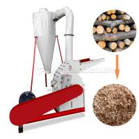 Quality Hammer Mill Wood Crusher Machine / Wood Sawdust Making Machine 380v for sale