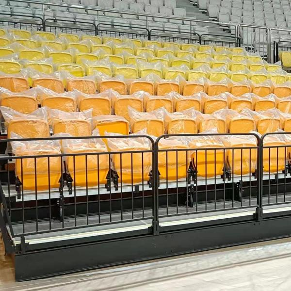 Quality VIP Plastic Bleacher Seats Plastic Stadium Chairs Outdoor Big Comfort Stadium for sale