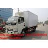 China Factory sale good price 7.4m length 190hp diesel 10MT refrigerated truck, frozen van truck, cold room truck for sale factory