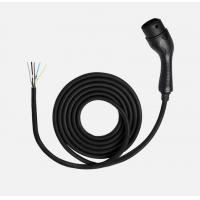 Quality Type 2 Electric Car Charger Cord Extension Cable 16A / 32A Single Phase for sale