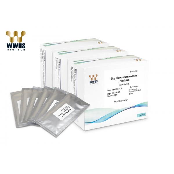 Quality InfluenzaB Infection Rapid Fluoroimmunoassay Test Kit WWHS High Sensitivity FIA POCT Assay for sale