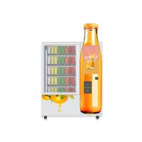 China OEM ODM Mini Mart Vending Machine Sandwich Salad Orange Apple Cranberry Fruit Fresh Juice Vending Machine With Elevator factory