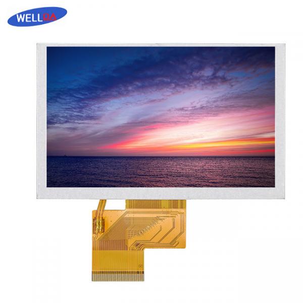 Quality 5.0 Inch Car LCD Display 800x480 Resolution 12 LEDs excellent illumination for sale