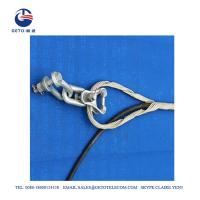 Quality ADSS Galvanized Preformed 20mm 0.8'' Cable Tension Clamp for sale