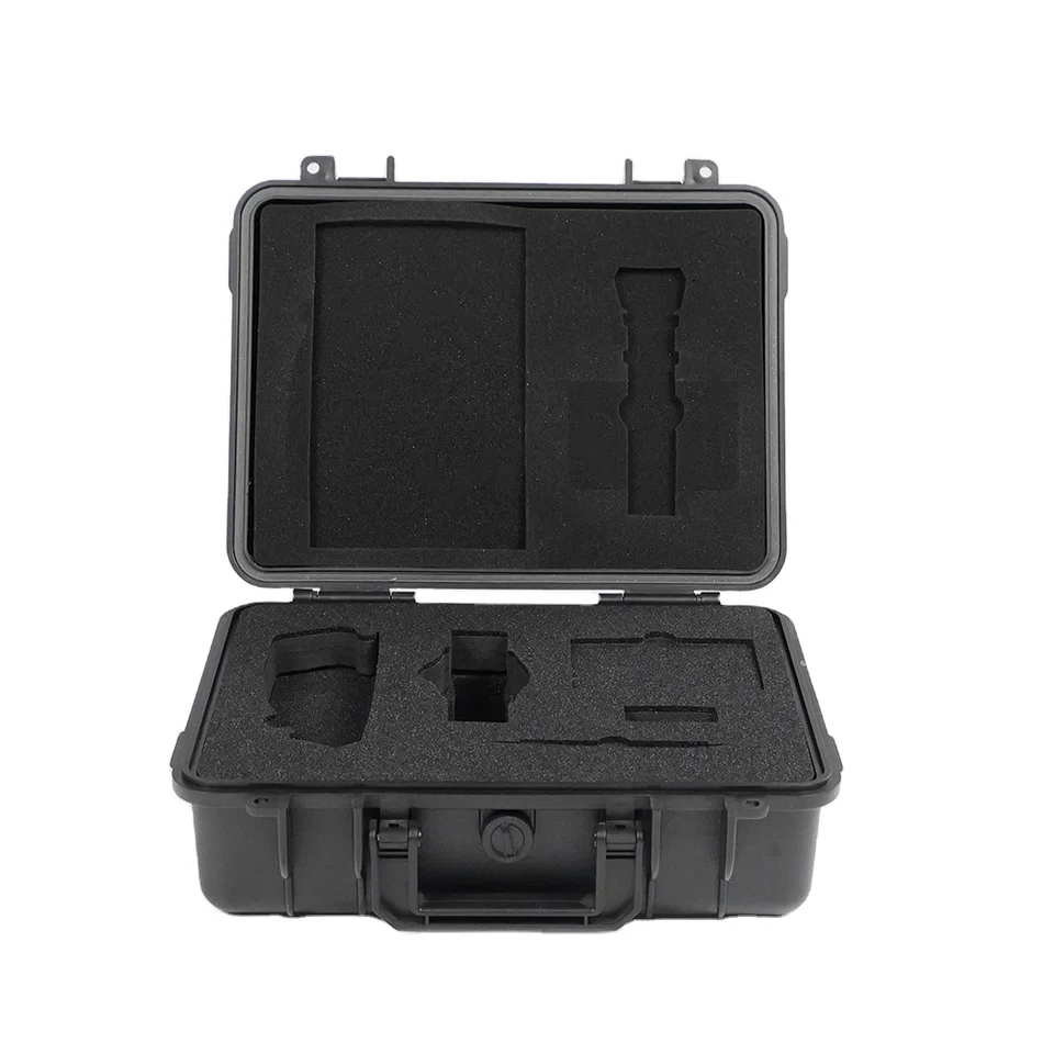 Quality Protective Plastic Gun Case Exterior Dimensions 11.5 X 8.5 X 4.5 Inches Key Lock for sale