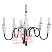 China YL-L1013 Modern antique vintage style metal arm chandelier for project Classic design modern chandelier factory