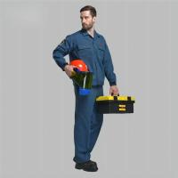 China Electrical Engineer Safety Work Uniforms Fireproof Work Clothing For Arc Flash Protection factory