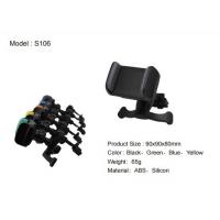 China Universal Cell Phone Car Mount , Air Vent Mount Cell Phone Holder Multi Color factory