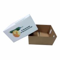 China Customized fruit box packaging corrugated cardboard box banana carton box packing factory
