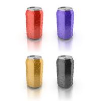 Quality 150ml 250ml 330ml Aluminum Beverage Packaging Cans UV Printing for sale
