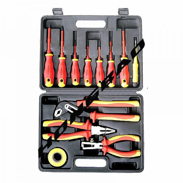 Quality Hobo VDE Tool Set Insulated Voltage Tester Sticker Tape Electrical Screwdriver 12 PCS Pack for sale