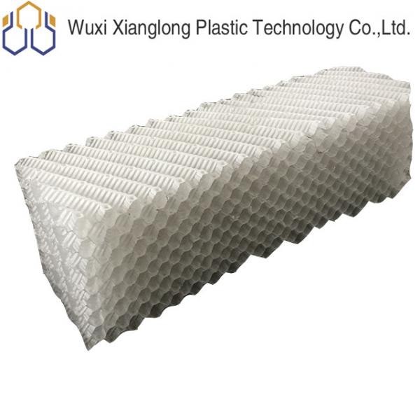 Quality PP Cooling Tower Plastic Fill Corrugated PVC Fillers 1220mm/1830mm/2440mm for sale