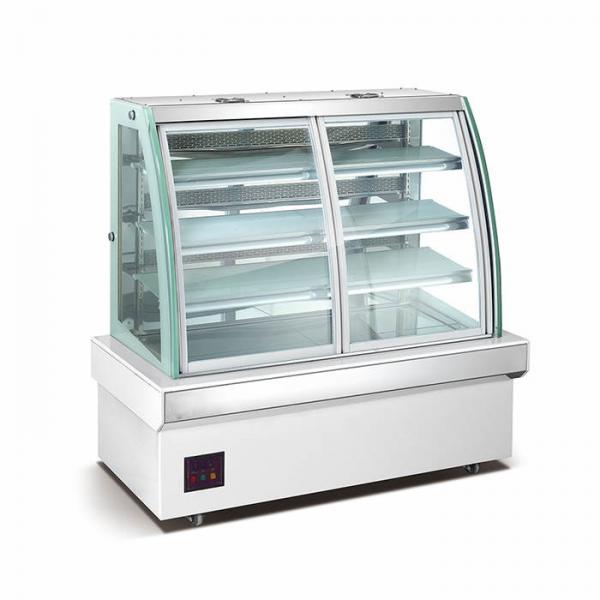 Quality CPU Control Commercial Bakery Equipments 760W 4 Tier Pastry Display Refrigerator for sale
