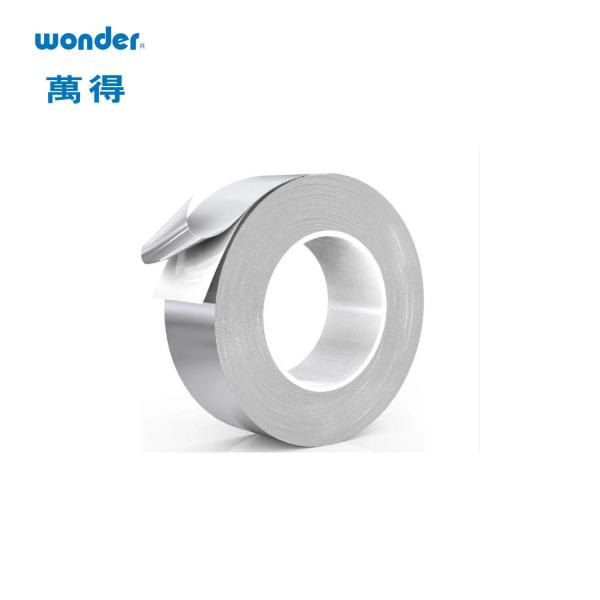Quality Silver Adhesive Conductive Aluminum Tape 70m Lenth Packaging for sale