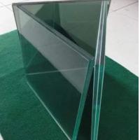 china Extra Clear Tempered Over Laminated Glass 6.38mm With Colorless Colored PVB Film
