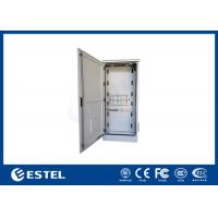 China IP55 SGCC Outdoor Power Cabinet Front Back Access Theftproof Waterproof for sale