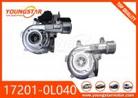 China TOYOTA 1KD Automotive Turbocharger , Car Turbo Charger CT16 17201-0L040 factory