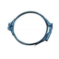China O Type Ring Round Duct 150mm Galvanized Steel Pipe Clamp factory