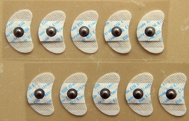 China Nonwoven Disposable Ecg Electrode Electrocardiogram Electrode Pad for sale